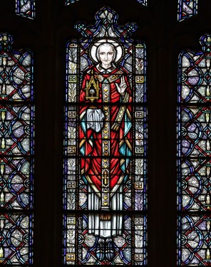 아르스의 성 요한 마리아 비안네_photo by Lawrence OP_in the Sacred Heart Major Seminary in Detroit_Michigan USA.jpg